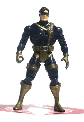 X-Men Action Figure Rare Navy Cyclops Variant Toy Biz 1993 Not Working - Image 1 of 2