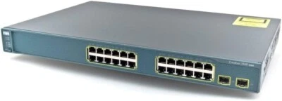 CISCO WS-C3560-24TS-S 24 Port FE 10/100mbps Switch 2x SFP  ios-15.0 3560-24TS-S - Image 1 of 2