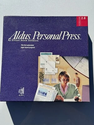 Aldus Personal Press by Silicon Beach Software Version 2.0 For Mac - Image 1 of 3