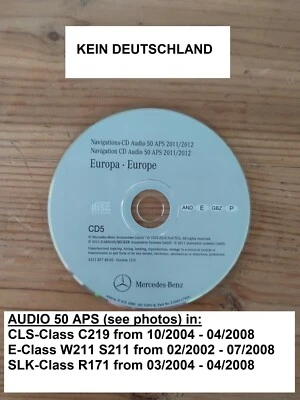 CD Navigation Mercedes AUDIO 50 APS NTG1 Spanien Espana Portugal 2011/2012 - Bild 1 von 2