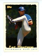 1995 Topps CyberStats (Spectralight)  Pat Hentgen #121 Toronto Blue Jays