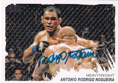Antonio Rodrigo Nogueira Signed 2011 Topps UFC Moment of Truth Card #50 PSA/DNA - Image 1 of 4