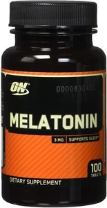 Optimum Nutrition | Melatonin 3mg - Sleep Support Supplement | 100 Tablets - Picture 1 of 3