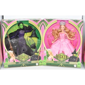 Mattel Wicked Movie Glinda & Elphaba Deluxe Dolls JUEGO DE PAQUETE ERROR URL mal impreso - Imagen 1 de 14