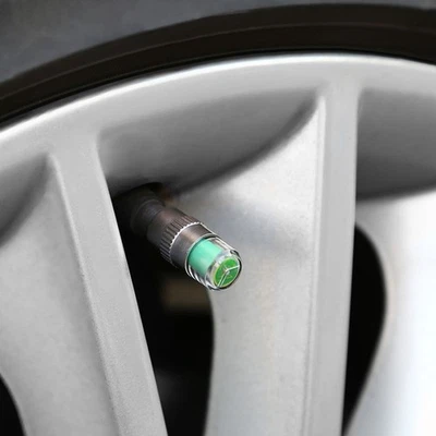 4*Car Parts Valve Tyre Cap Dust Monitor Wheel/Tire Pressure 38-32-36 PSI Sensor - Image 1 of 4