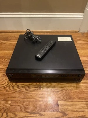 Sony CDP-CE375 CD Changer 5-Discs Compact Disc Player For Parts Or Repair - Image 1 of 4