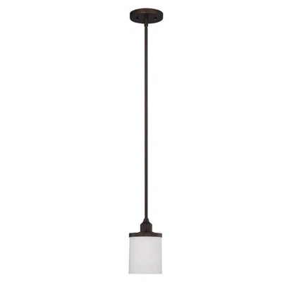 Sunset Payton 1-Light 100W Mini Pendant Provincial Bronze F21010-64 - Image 1 of 2