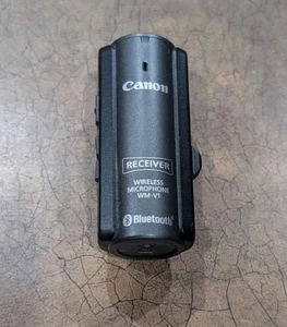 MICRÓFONO INALÁMBRICO RECEPTOR CANON WM-V1 BLUETOOTH **PROBADO ** - Imagen 1 de 6