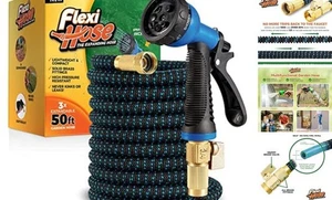  mit 8 Funktionen Düse, 50 Fuß - leichter erweiterbarer Gartenschlauch, kein 50 Fuß - Bild 1 von 7