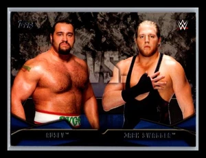 Rusev / Jack Swagger - 2016 Topps WWE Then Now Forever Rivalries WWE #18 - CARD - Picture 1 of 2