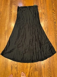 Wild Fable Silky Black Skirt Womens Size M New - Picture 1 of 4
