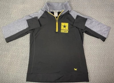 ROSA Victoria Secret U.S. Army Star ProWikMax 2 tonos negro 1/4 cremallera para mujer grande Foto 1 de 4