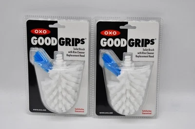 Lot of 2 OXO Good Grips Toilet Brush Replacement Head Refill BRAND NEW - Image 1 of 2