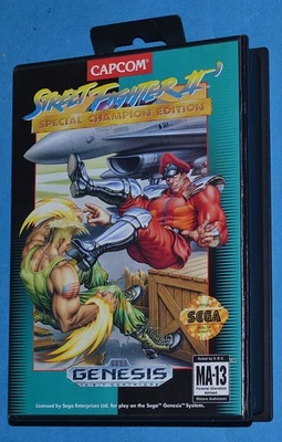 Street Fighter 2 - Special Champion Edition - Sega Genesis MD Megadrive - USA - Immagine 1 di 4