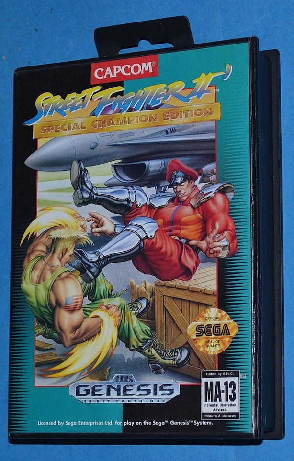 Street Fighter 2 - Special Champion Edition - Sega Genesis MD Megadrive - USA - Immagine 1 di 4