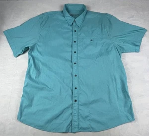Ariat TEK Heat Series Button Down Hemd Herren 2XL XXL türkis weiß belüftet - Bild 1 von 9