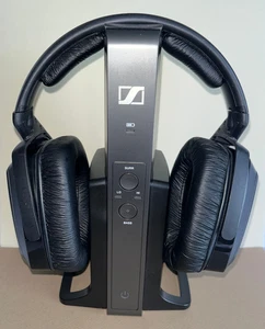 SENNHEISER MODEL RS 175 DIGITAL WIRELESS HEADPHONE SET SURROUND - Picture 1 of 11