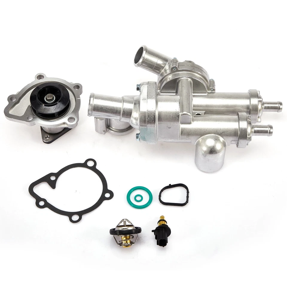Conjunto de carcasa de bomba de agua y termostato para Dodge Dart 2013-2016 2,0 L 2,4 L Foto 1 de 4