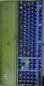 Razer Blackwidow v3 green switches Halo Infinte Edition - Bild 1 von 2