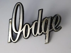 DODGE CAR TRUCK EMBLEM VINTAGE PART REPLACE RESTORE 2956722 - Picture 1 of 4
