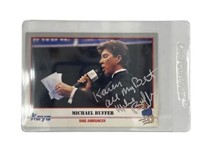 MICHAEL BUFFER 1991 KAYO BOXING SIGNED AUTOGRAPHED CARD #139 - Picture 1 of 4
