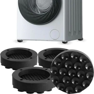 4 Stück Anti Vibration Füße Pads Gummimatte Slipstop leise Waschmaschine Unterstützung - Bild 1 von 17
