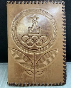 Olympic Games Moscow 1980 USSR Vintage Passport Cover Case Wallet Soviet 80s - Picture 1 of 23