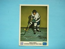 1973/74 ROYAL BANK LEADERS VANCOUVER CANUCKS HOCKEY PHOTO BARRY WILKINS SHARP+