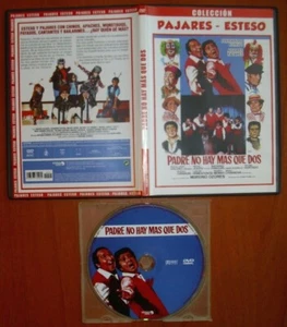Padre no hay más que dos (mas) [DVD caja fina] Fernando Esteso ,Andrés Pajares - Picture 1 of 1