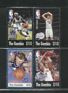 GAMBIA. Año: 2004. Tema: DEPORTES. BALONCESTO. - Imagen 1 de 1