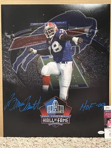 BRUCE SMITH HOF 09 Buffalo Bills Signed Autograph Auto 16x20 Photo Picture JSA - Picture 1 of 4