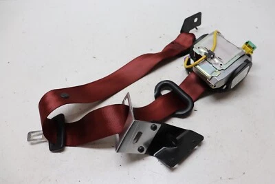 Bentley Continental GT Coupe 2005 Maroon Seatbelt Rear LHS 3W0857805A J196 - Image 1 of 4