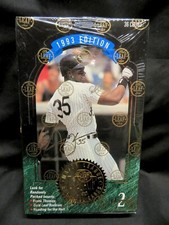 1993 LEAF Baseball Series 2 Factory-Sealed Hobby Box: Bonds, Griffey, Bo Jackson