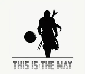 MANDALORIANER AUFKLEBER LIZENZ AUFKLEBER, PLUS GRATIS GESTICKTER PATCH STAR WARS DECAL - Bild 1 von 7
