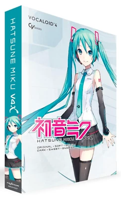 CRYPTON VOCALOID4 Hatsune Miku V4X English bundle F/S DVD Software Japan New - Image 1 of 4