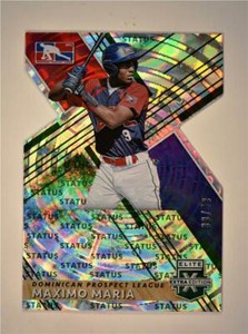 2019 Elite Extra Edition Status Die-Cut Green #205 Maximo Maria /49