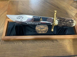 Dale Earnhardt Sr. Intimidator Rolls Of Seven Case Bowie Knife - Picture 1 of 14