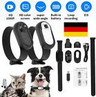 HD 1080P Obroża do śledzenia psa Nagrania wideo Pies Kot Kamera dla zwierząt domowych Obroża Niania Kamera