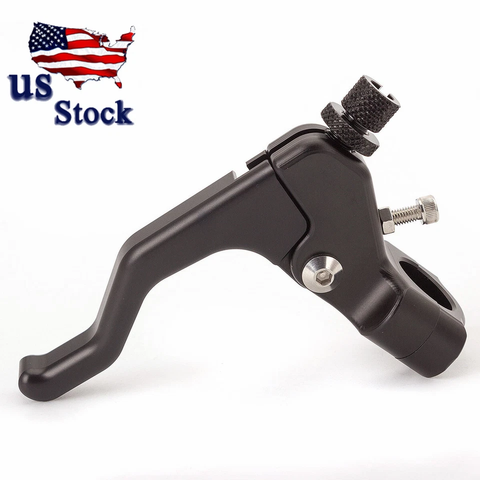 Para Suzuki RMZ250/RMZ450 DR200SE CNC Negro Corto Acrobacias Embrague Palanca Percha Corta Foto 1 de 4