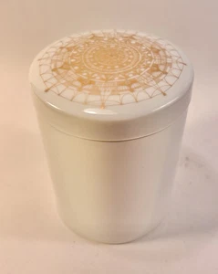 Hans Theo Baumann Rosenthal Studio-Linie Porcelain Lidded Jar Gold Medallion - Picture 1 of 9
