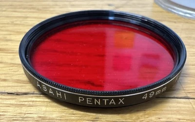 Asahi Pentax 49mm R2 Filter Red - Image 1 of 4