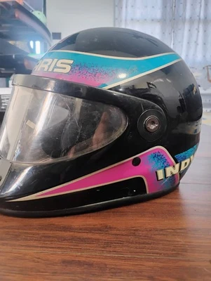 Vintage Polaris By Bell Indy Snowmobile Helmet XL Full Face USA Made -Read! - Image 1 of 4