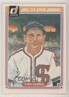 1983 Donruss Hall of Fame Heroes Luke Appling #8 HOF - Image 1 of 2