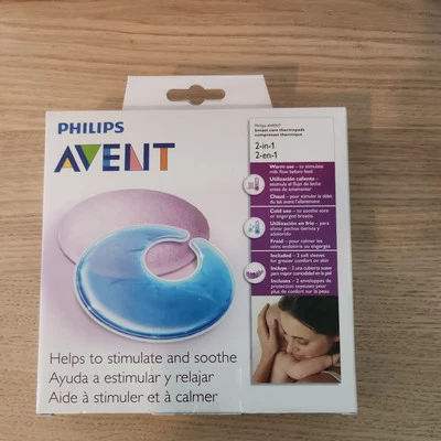 Avent Breast Care Thermopads 2 In 1 Heat Cold Pack Washable Cover NEW SOOTHE - Image 1 of 2