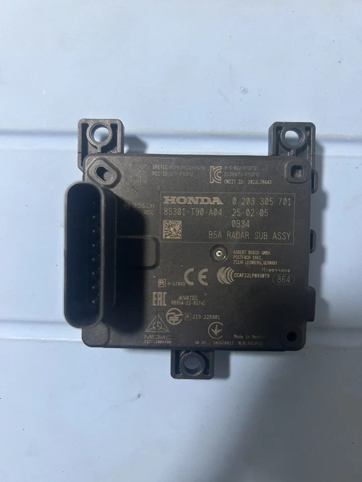 Sensor de radar de distancia de control de crucero Honda Pilot 2025 fabricante de equipos originales 8S301-T90-A04 Foto 1 de 1