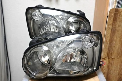 SUBARU IMPREZA GDB VERSION 8 XENON HID HEADLIGHTS LAMPS 2004-05 JDM - Image 1 of 4