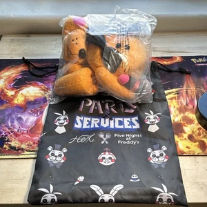 Hex Toy Freddy Edición Limitada FNAF Piezas Servicio Sellado Nuevo Completo Bolsa Tarjeta - Imagen 1 de 5