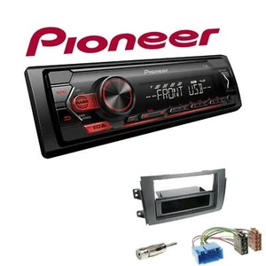 Pioneer 1-DIN Autoradio USB AUX Android Einbauset für Suzuki SX4 schwarz ab 2006 - Bild 1 von 5