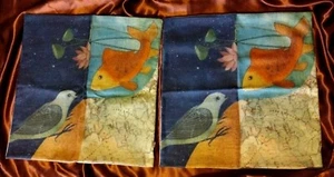 NEW 2! Decor Zip Closure Pillow Covers 17"x 17" Hidden Zipper Cotton Linen #PLBB - Picture 1 of 8