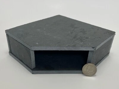 HANDMADE Slate Cave Hide 6x6x2" for Plecos / Fish / Shrimp / Reptile Aquarium Fish Tank